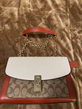 Coach Lane Shoulder Bag in Colorblock Signature Canvas